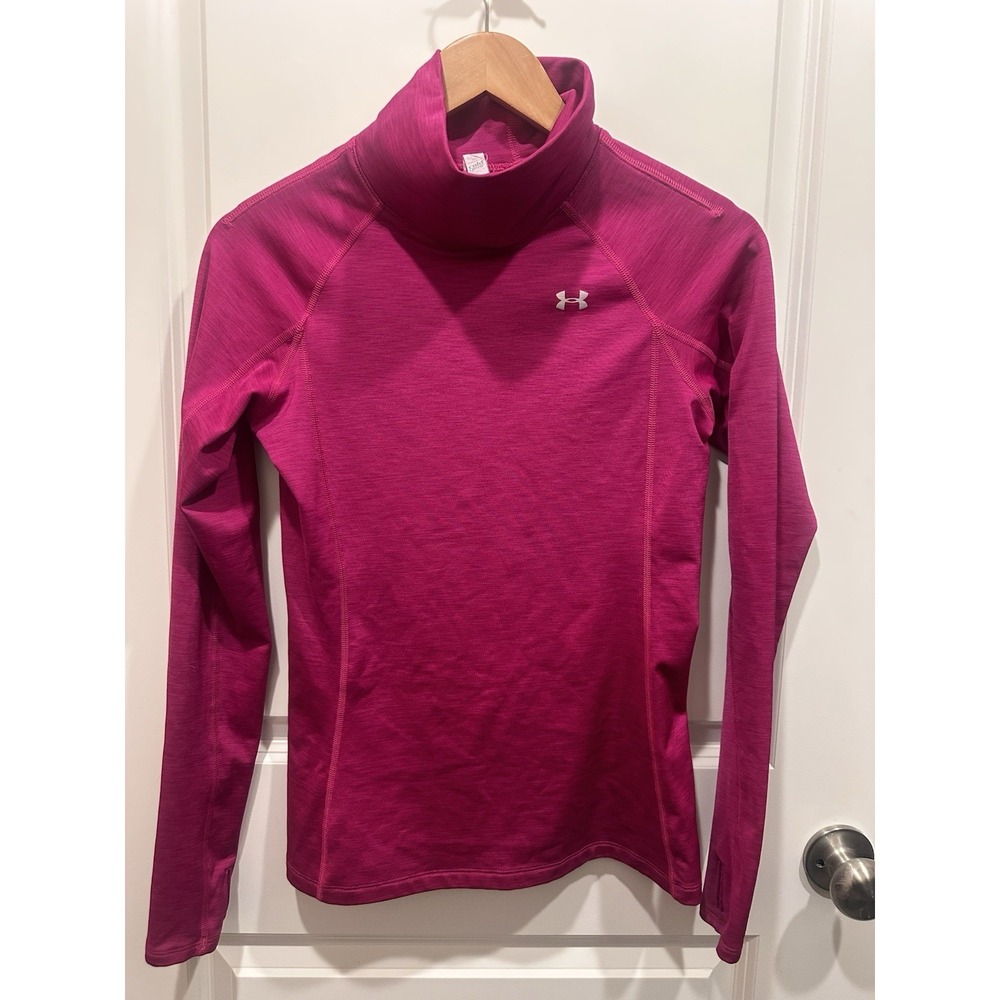 Under Armour Pink Turtleneck‎ Cold Gear Small